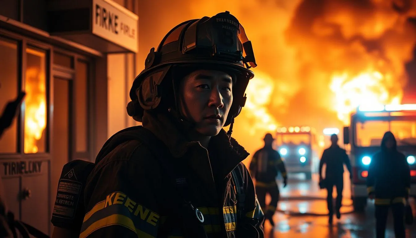 Elemen Thriller yang Membuat Drama Pemadam Kebakaran Semakin Menegangkan (c) Ilustrasi AI