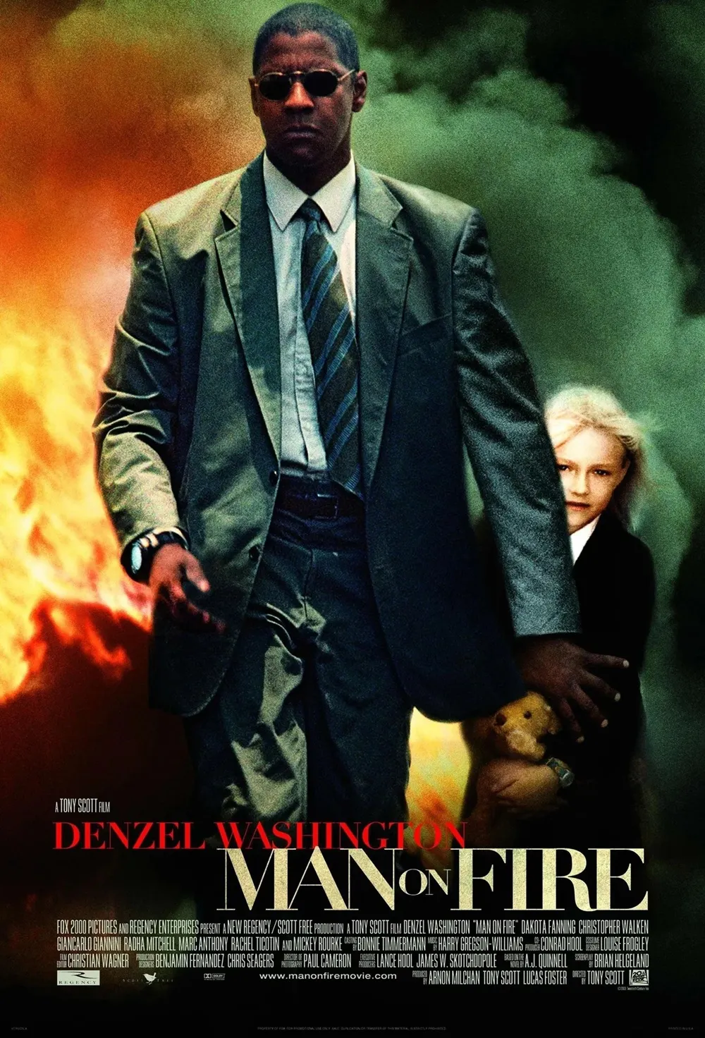 Poster film MAN ON FIRE © imdb