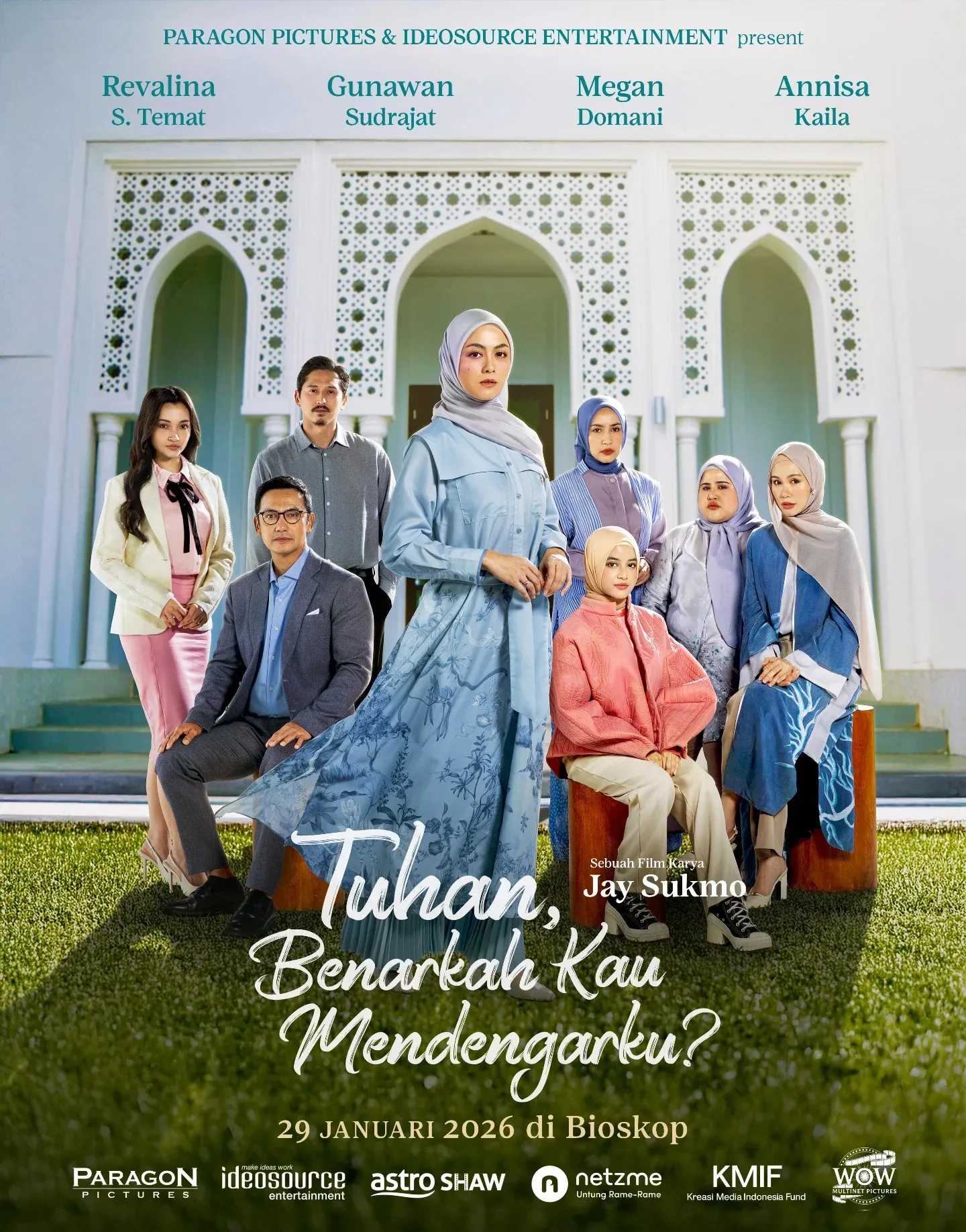 Poster film TUHAN BENARKAH KAU MENDENGARKU - Paragon Pictures