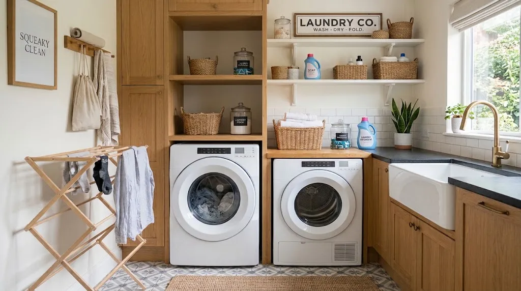Laundry room. [AI Generated]