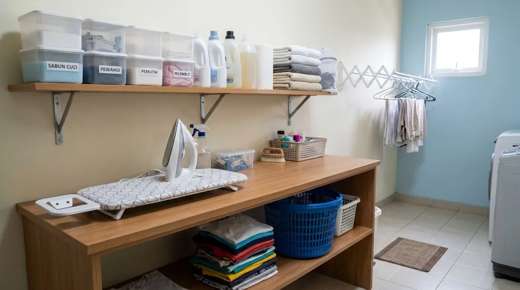 Laundry room. [AI Generated]