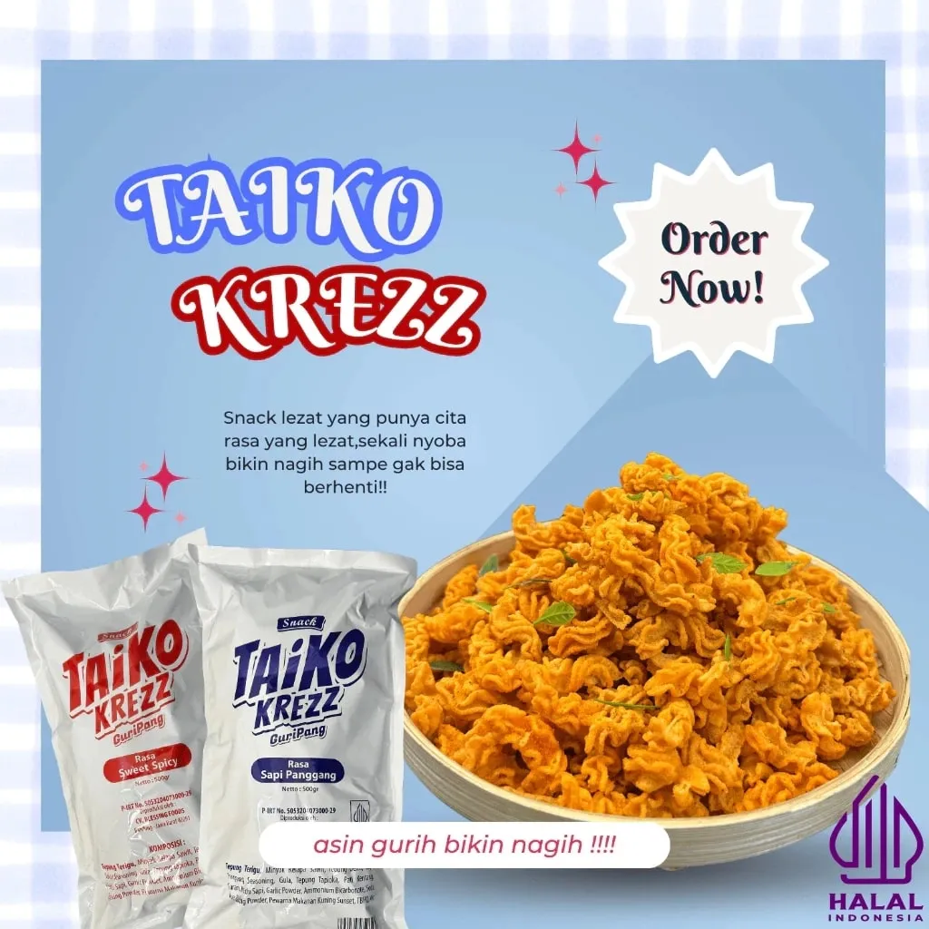 Taiko Krezz Guripang. (Shopee/ayan's shop)