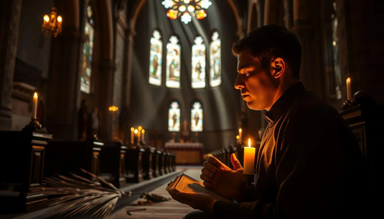 6. Cara Mempersiapkan Hati Memasuki Pekan Suci setelah Minggu Palma (c) Ilustrasi AI