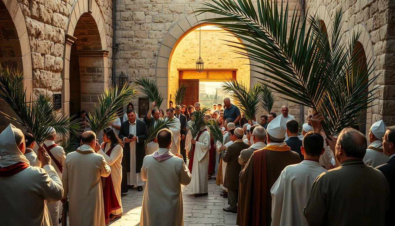 Sejarah dan Tradisi Perayaan Minggu Palma di Seluruh Dunia (c) Ilustrasi AI