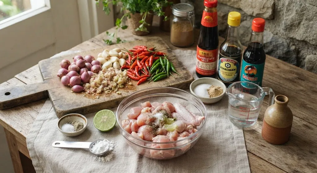 Resep Ayam Cabe Rawit Pedas Nampol (AI Generated)