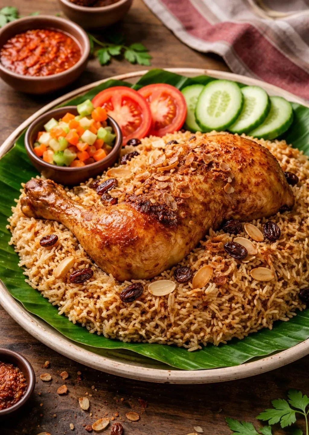 Temukan berbagai resep buat buka puasa yang sehat dan lezat (credit:Image by AI)