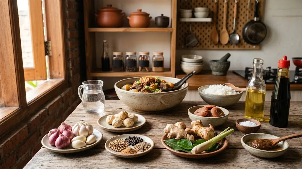 Bahan Bumbu Semur Serbaguna (AI Generated)