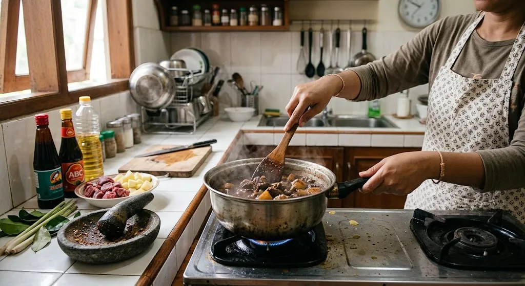 Membuat Semur (AI Generated)