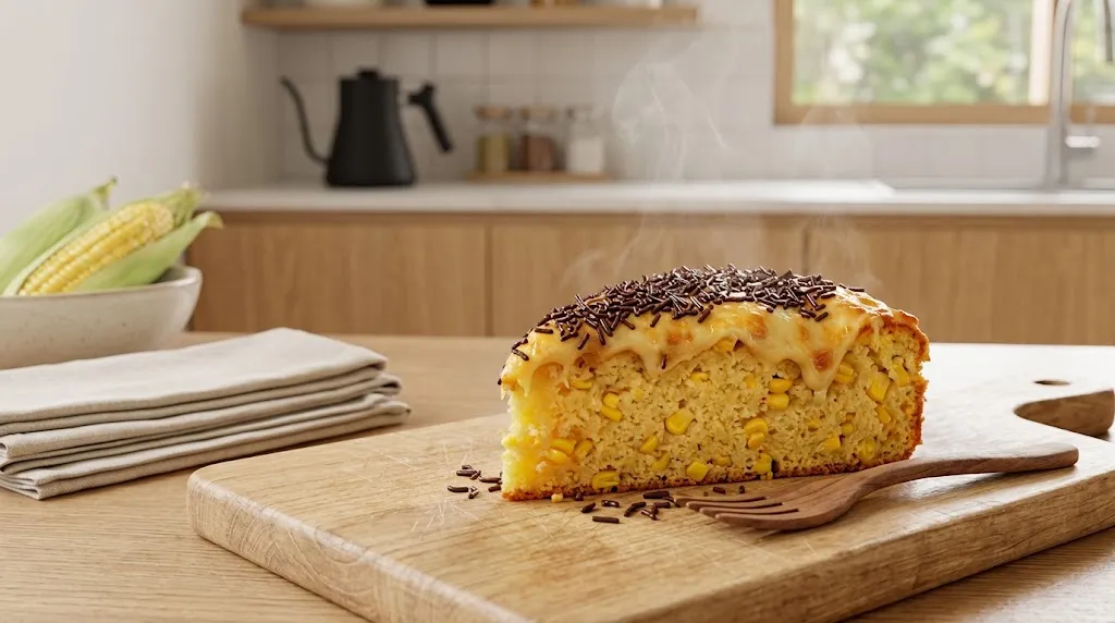 Topping Kue Jagung Manis Keju (AI Generated)