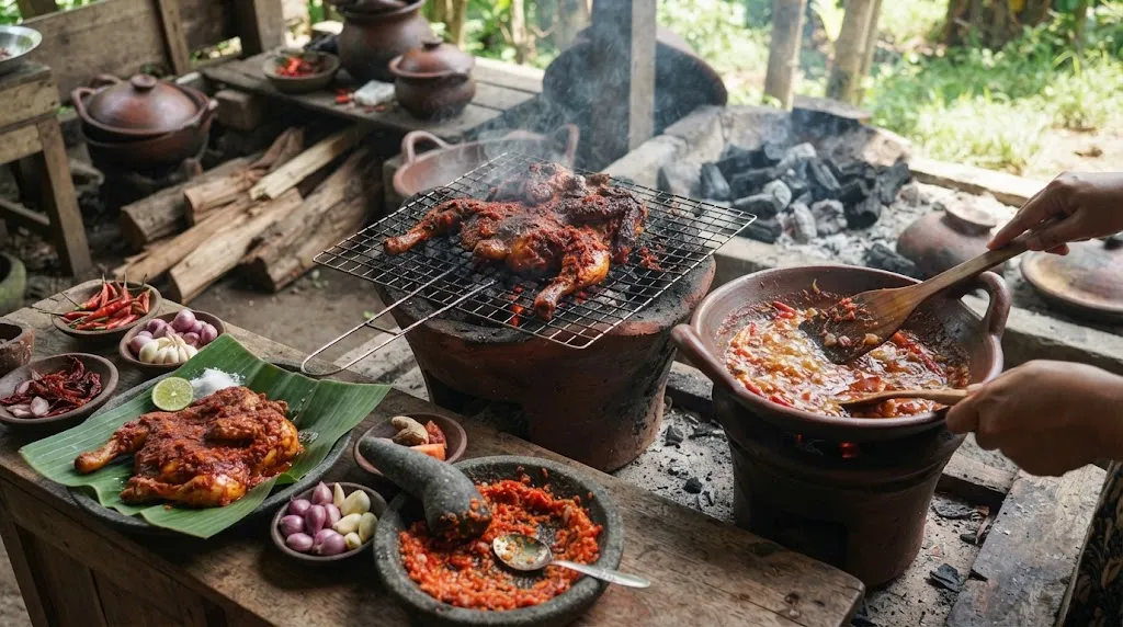 Resep Masakan Lombok Ayam Taliwang (AI Generated)