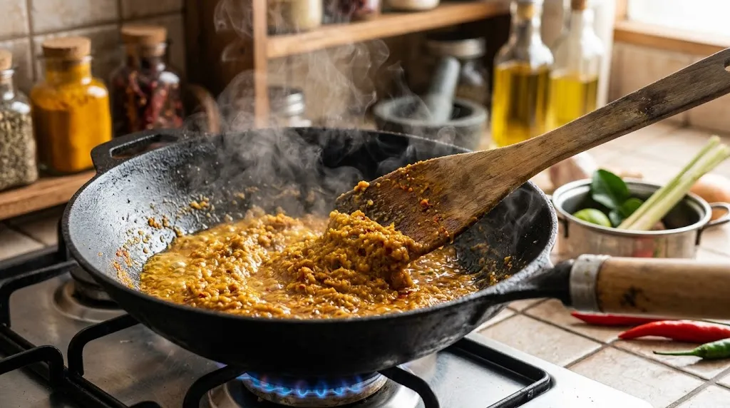 Membuat Ayam Ungkep Bumbu Meresap (AI Generated)