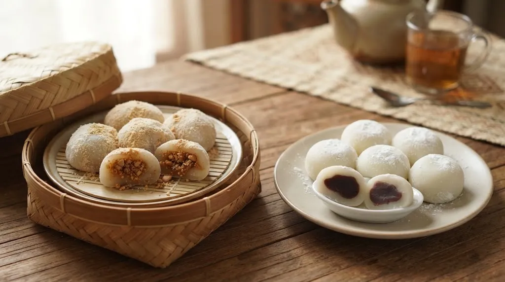 Resep Mochi Sukabumi Isi Kacang Tanah (AI Generated)