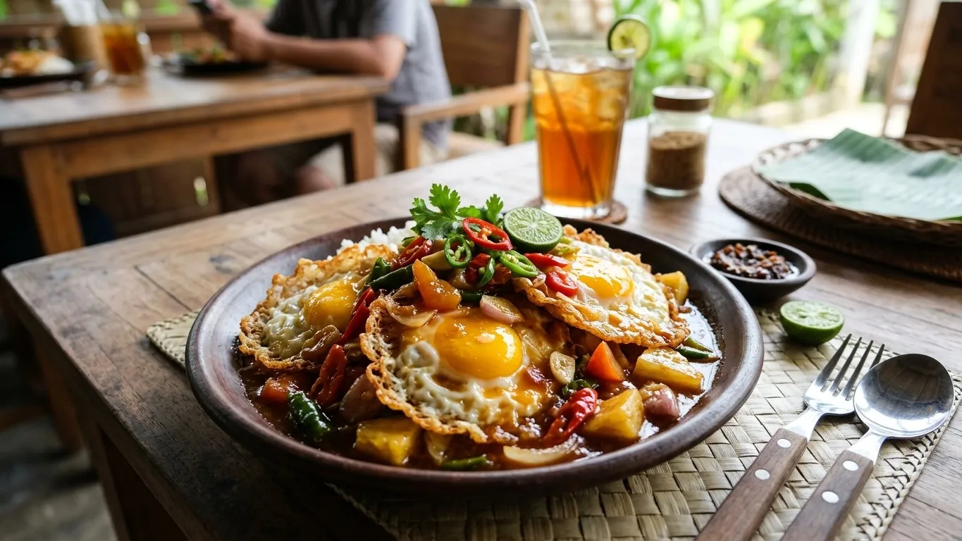 Resep Telur Ceplok Asam Manis Simple (AI Generated)