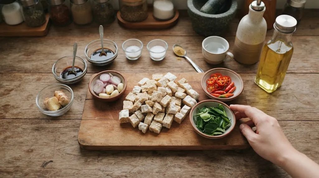 Resep Tempe Oseng Daun Jeruk yang Harum (AI Generated)