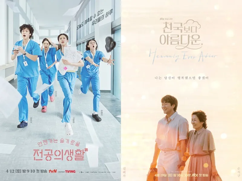 Drama Korea RESIDENT PLAYBOOK dan HEAVENLY EVER AFTER (credit: mydramalist)