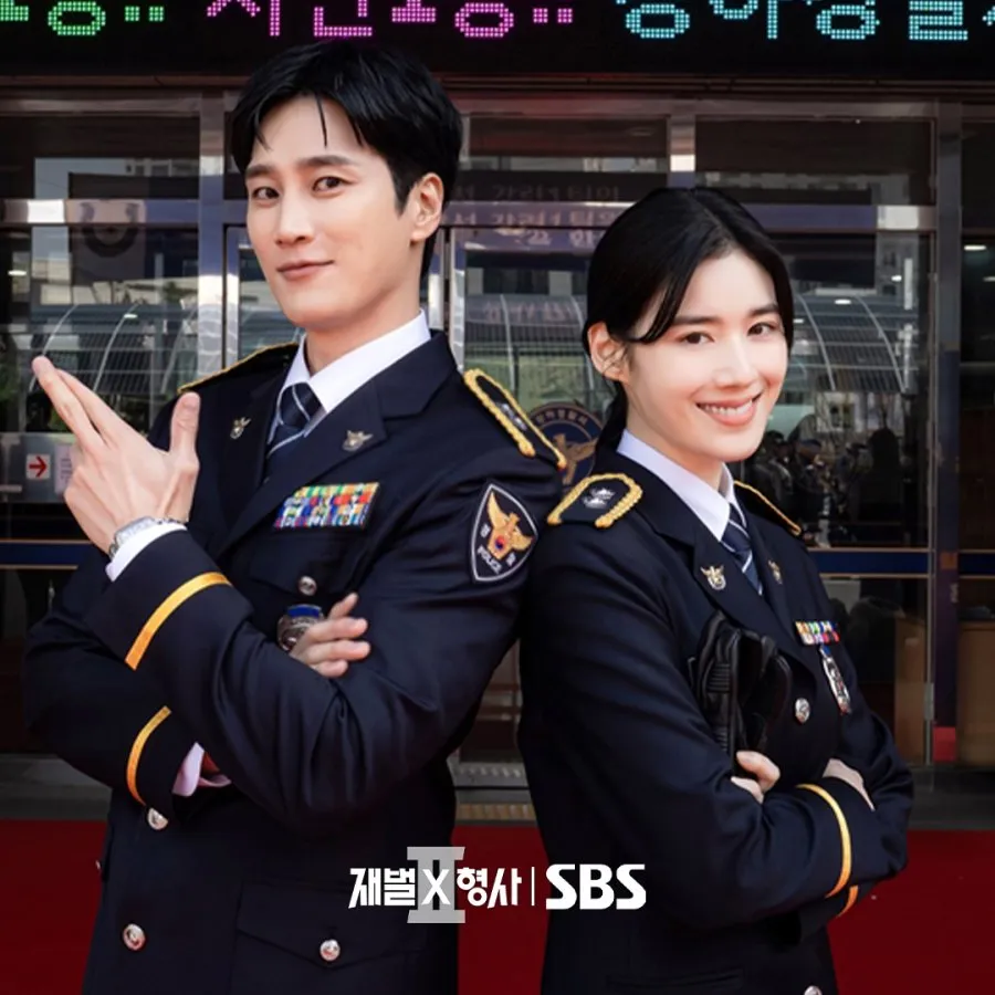 Jin I Soo dan Joo Hye Ra FLEX X COP SEASON 2 (credit: Disney+)