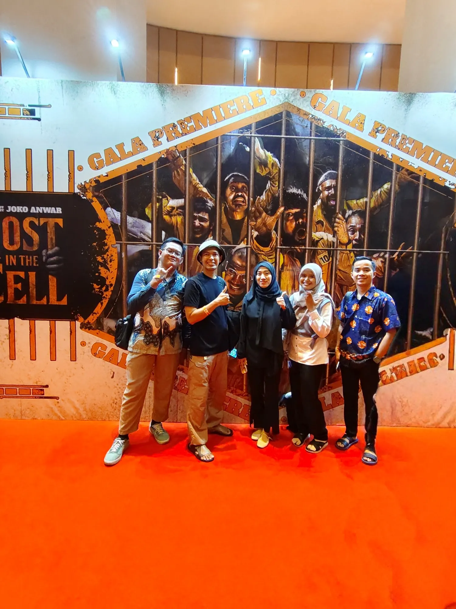 Member Movieverse menghadiri Gala Premiere GHOST IN THE CELL / Partner Movieverse Dimas Dwi