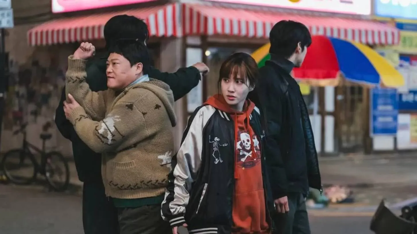 Eun Chae-ni dan sahabatnya (credit: Netflix)