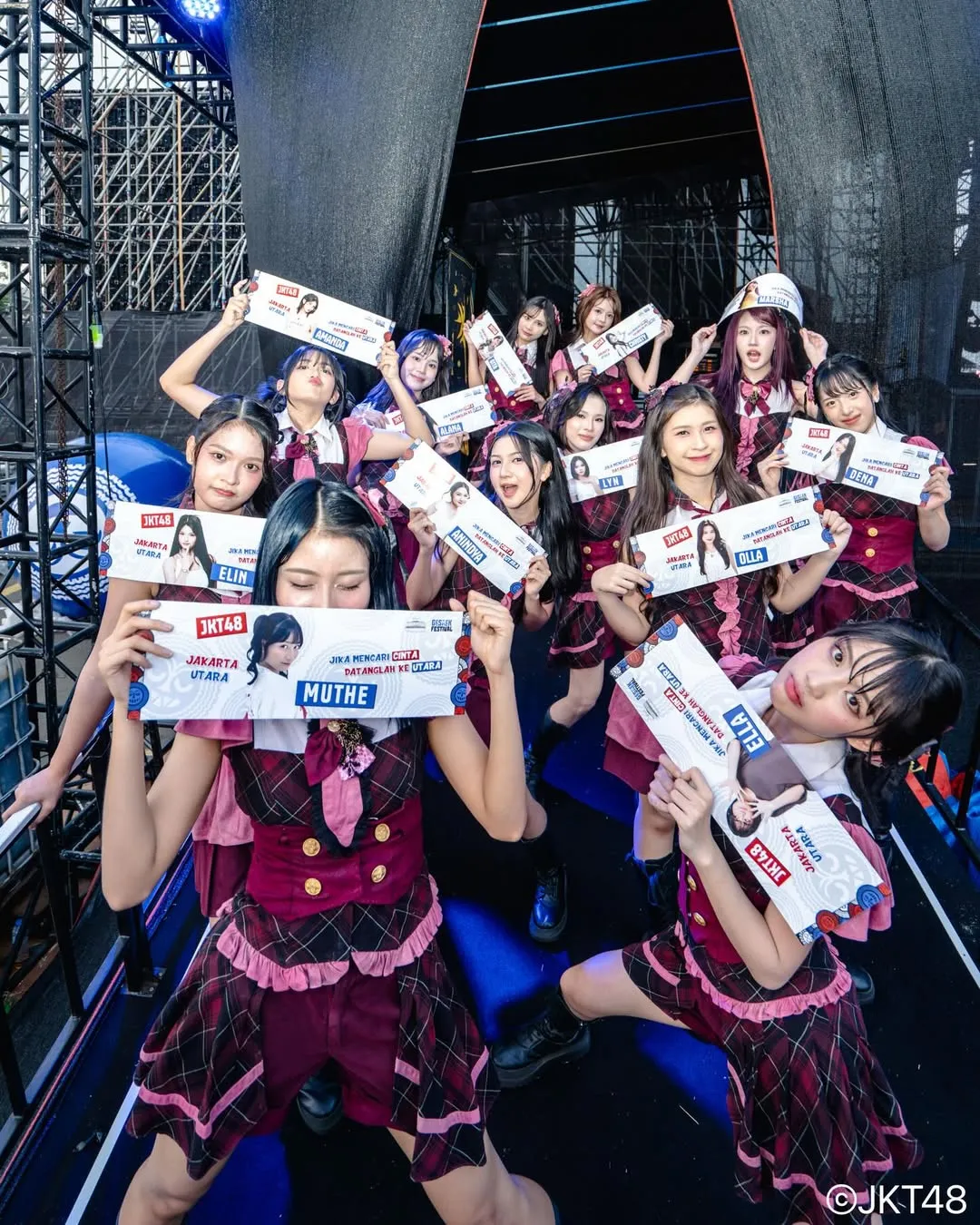 JKT48 di Ancol © instagram.com/jkt48