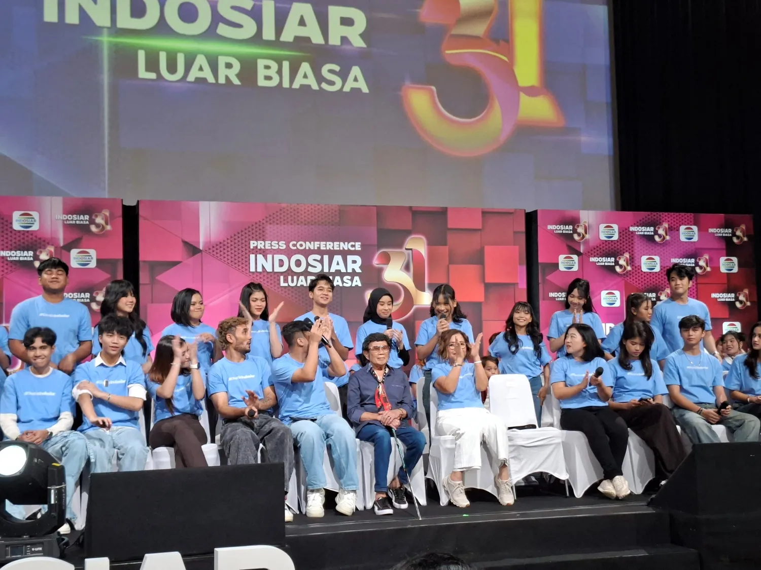 Line Up HUT Indosiar © KapanLagi.com/Mathias Purwanto