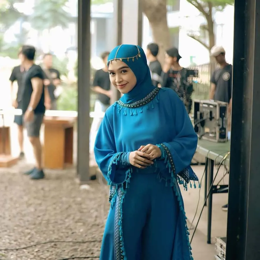 Ria Ricis saat di lokasi syuting (credit: instagram.com/riaricis1795)