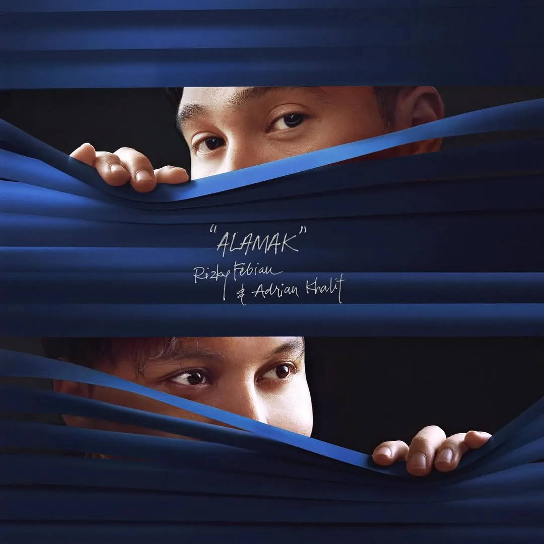 Poster Lagu Alamak (cr: instagram.com/rizkyfbian)