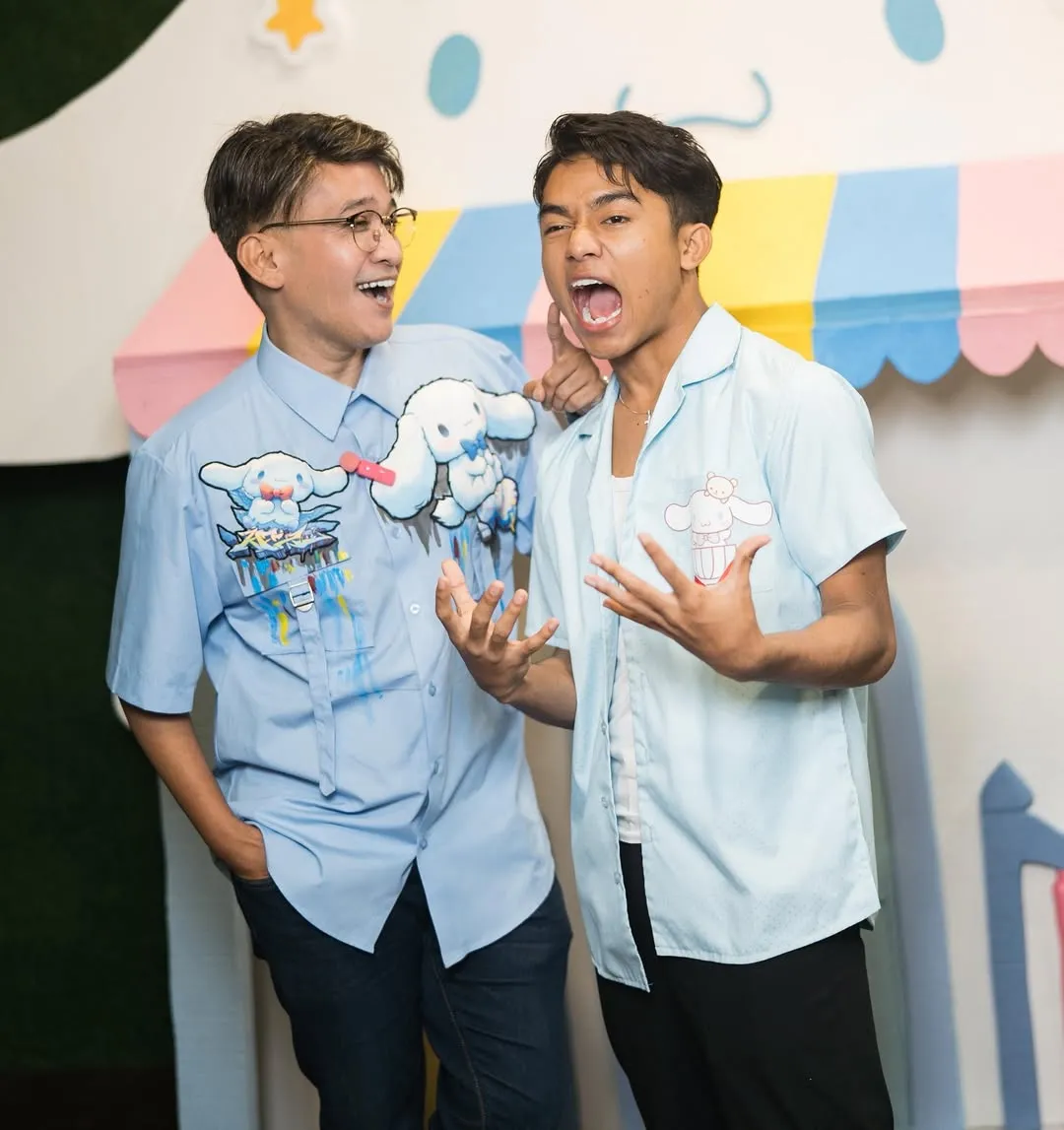 Ruben dan Betrand Peto (cr:Instagram.com/ruben_onsu)