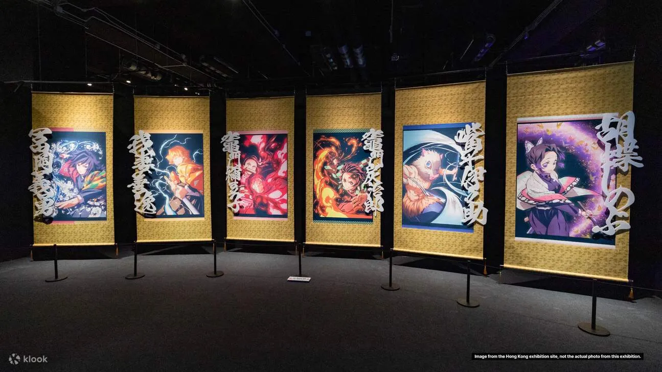 Demon Slayer: Kimetsu no Yaiba Total Concentration Exhibition. (c) Klook
