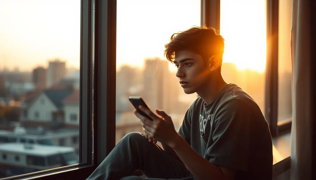 Pengertian dan Makna Sad Caption IG (c) Ilustrasi AI