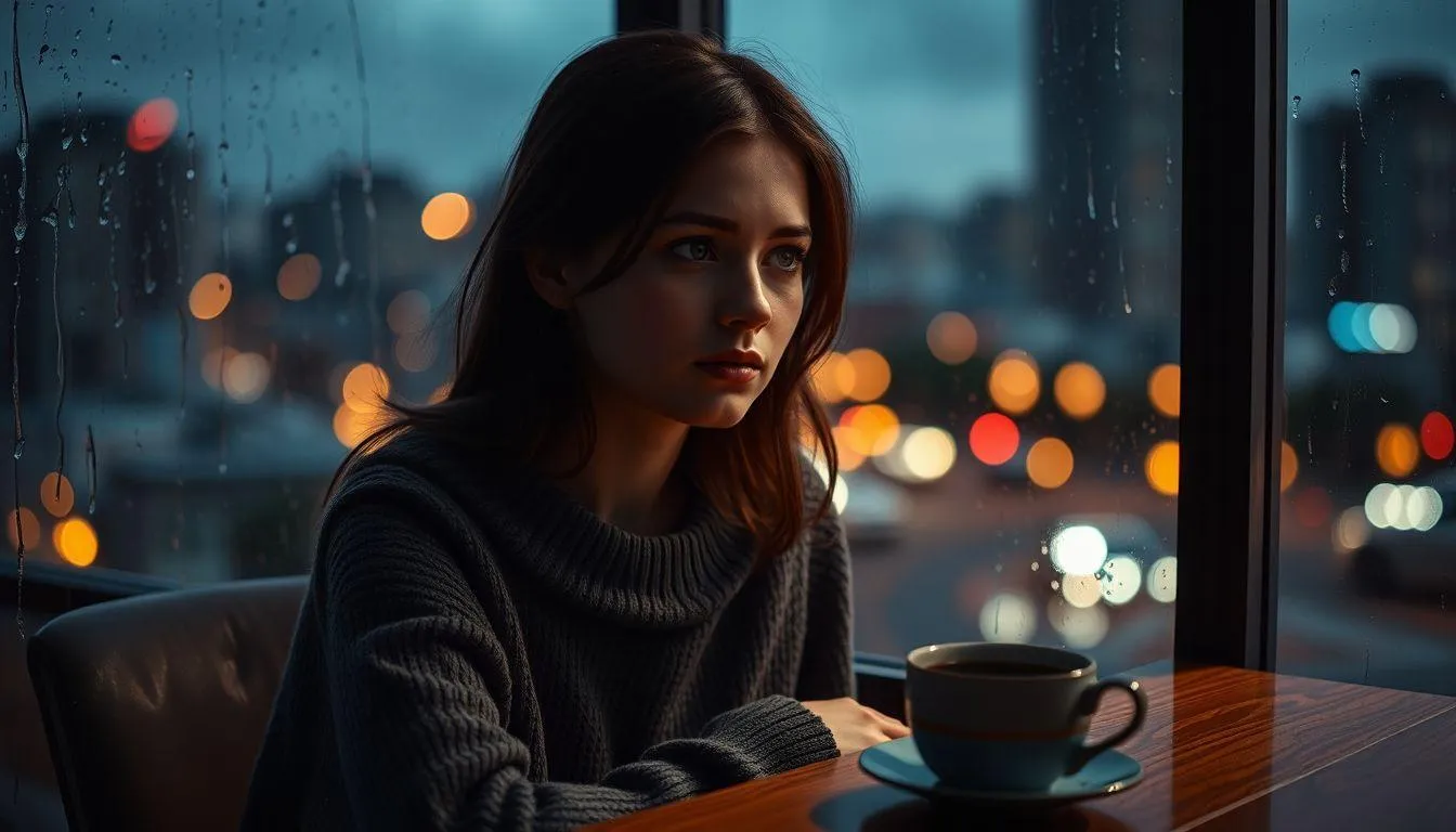 Jenis-Jenis Sad Caption IG Berdasarkan Tema (c) Ilustrasi AI