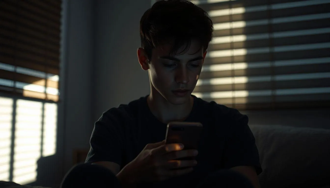 Dampak Psikologis Sad Caption IG (c) Ilustrasi AI