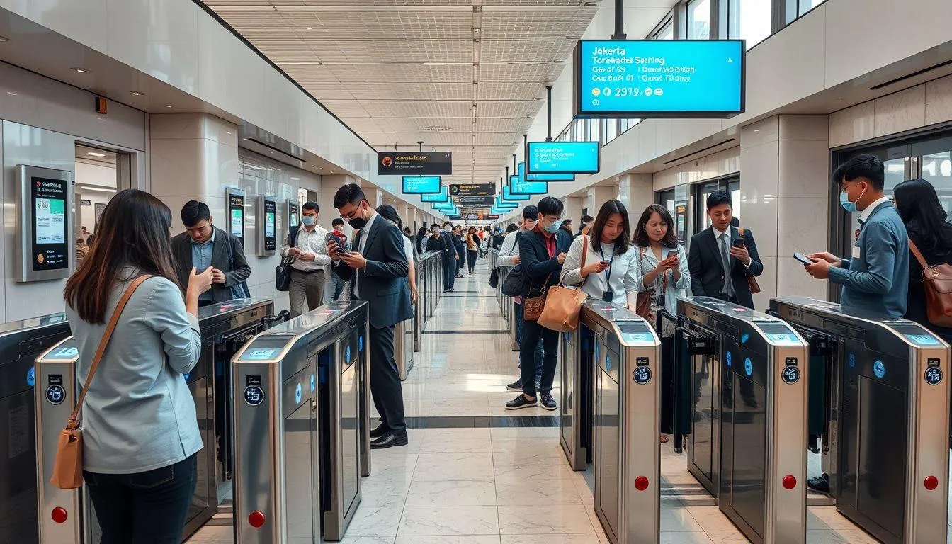 Manfaat Digitalisasi Sistem Tiket MRT bagi Penumpang (c) Ilustrasi AI