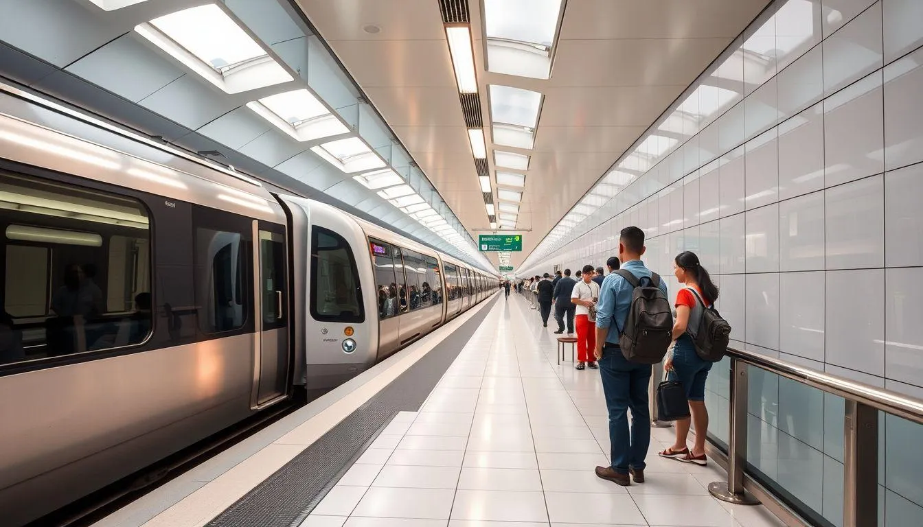 Destinasi Menarik yang Bisa Dijangkau dengan MRT Jakarta (c) Ilustrasi AI