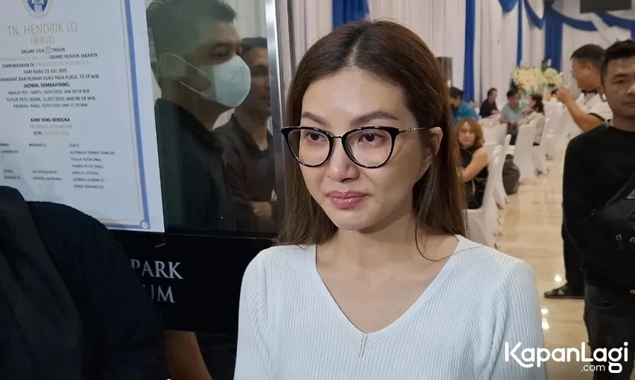 Sarwendah Menangis © KapanLagi.com/Fikri Alfi Rosyadi