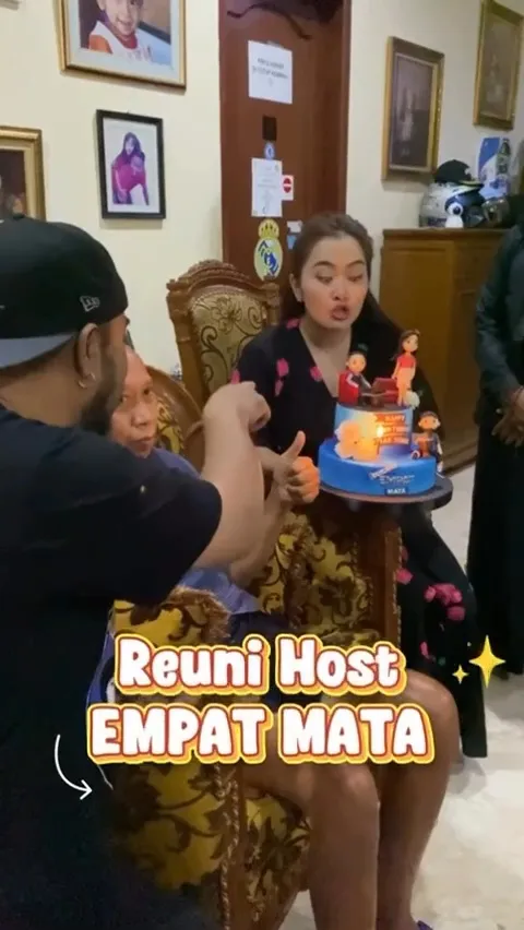 Reuni Host Empat Mata (credit: instagram/peppy_beneran07)