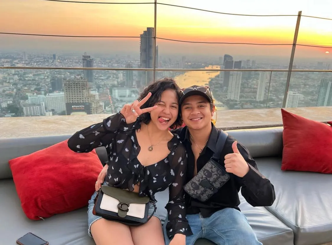 Gaya couple goals bastian dan sitha marino. (credit:instagram.com/bastiansteel)