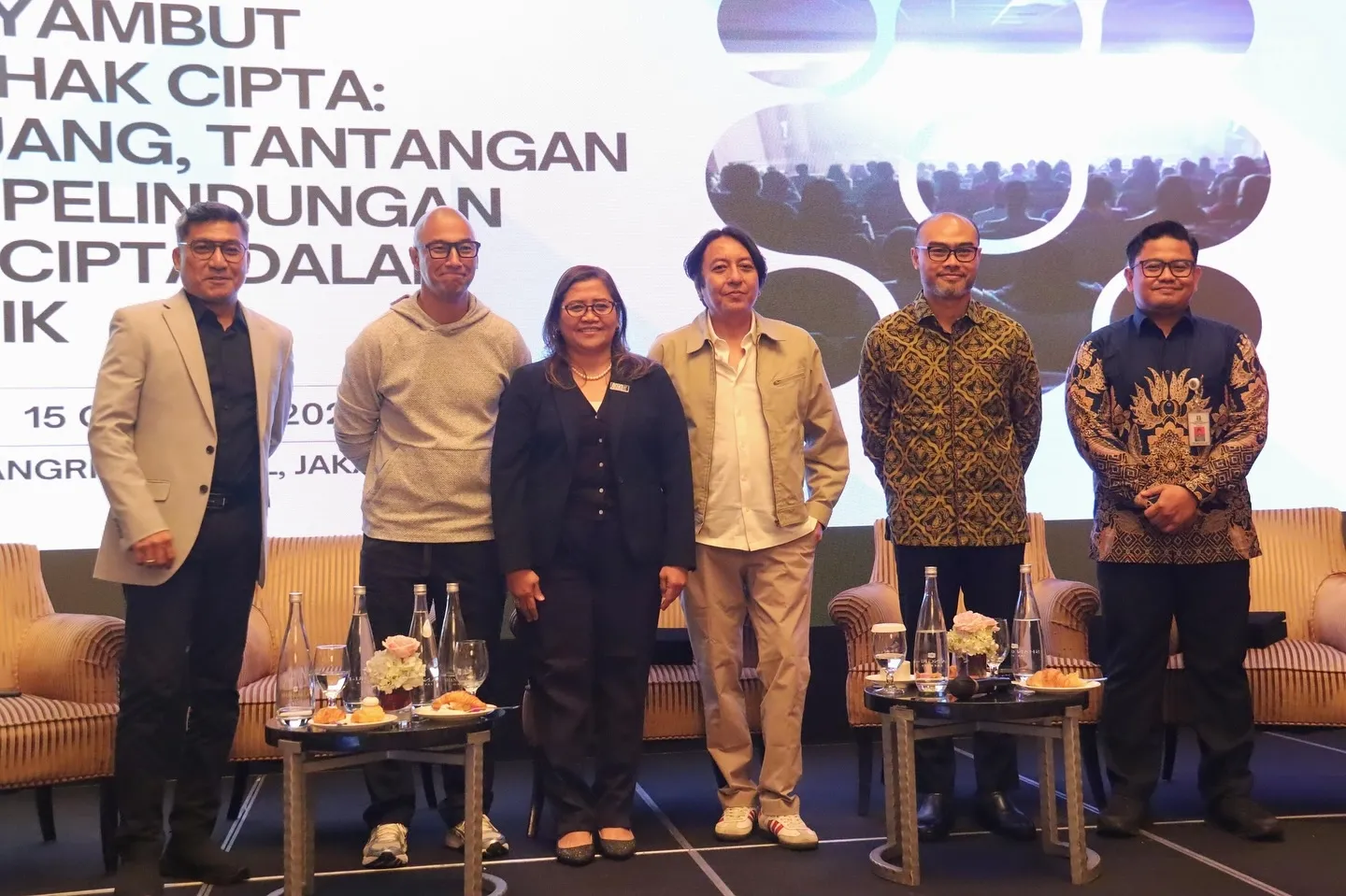 Seminar 'Menyambut RUU Hak Cipta' © instagram.com/lmkn_id