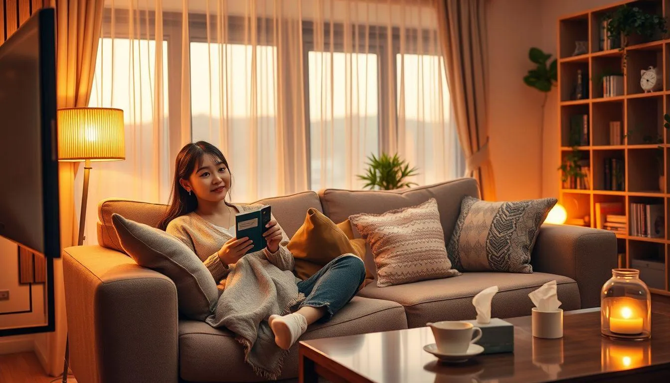 Tips Menonton Drama Korea untuk Proses Healing (c) Ilustrasi AI