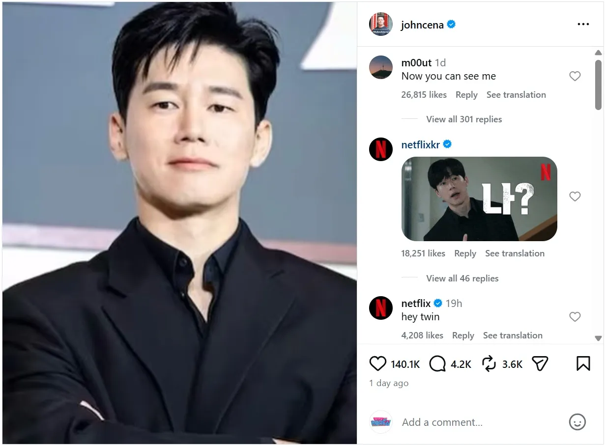 Postingan IG John Cena (c) instagram.com/johncena