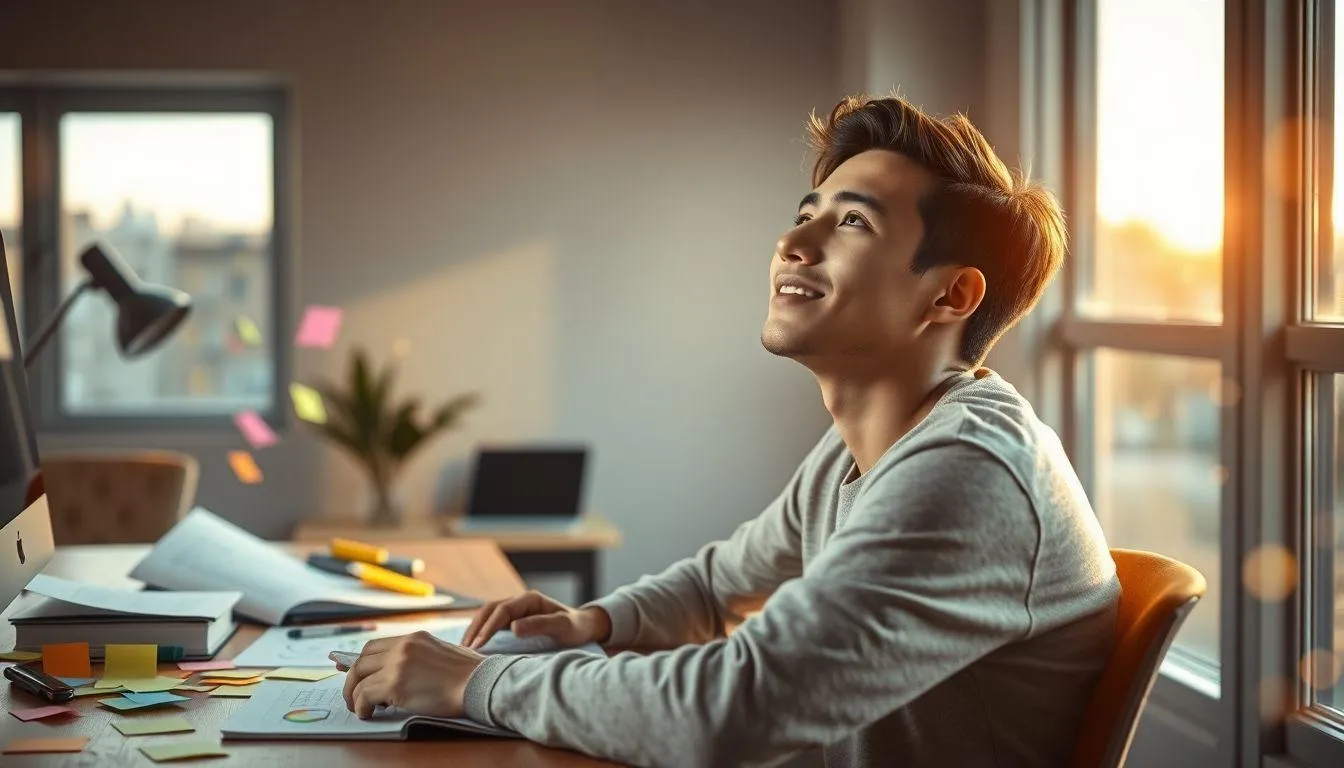 Melamun Terkait ADHD dan Kelebihan Kreatif (c) Ilustrasi AI