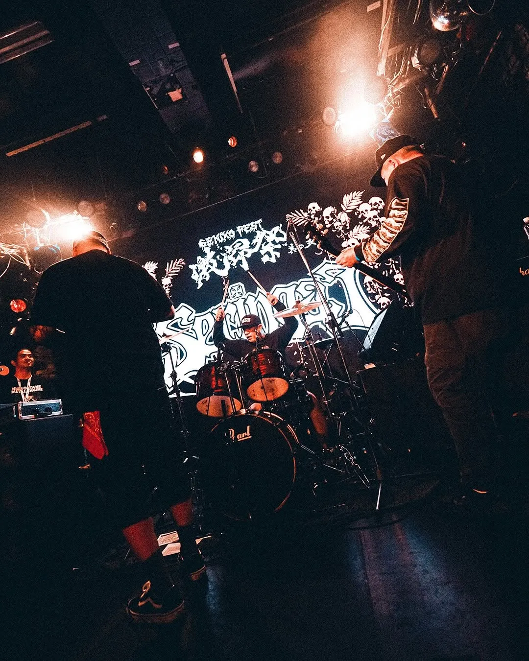 Edy Khemod Seringai Gebuk Drum (credit: instagram.com/seringai_official)