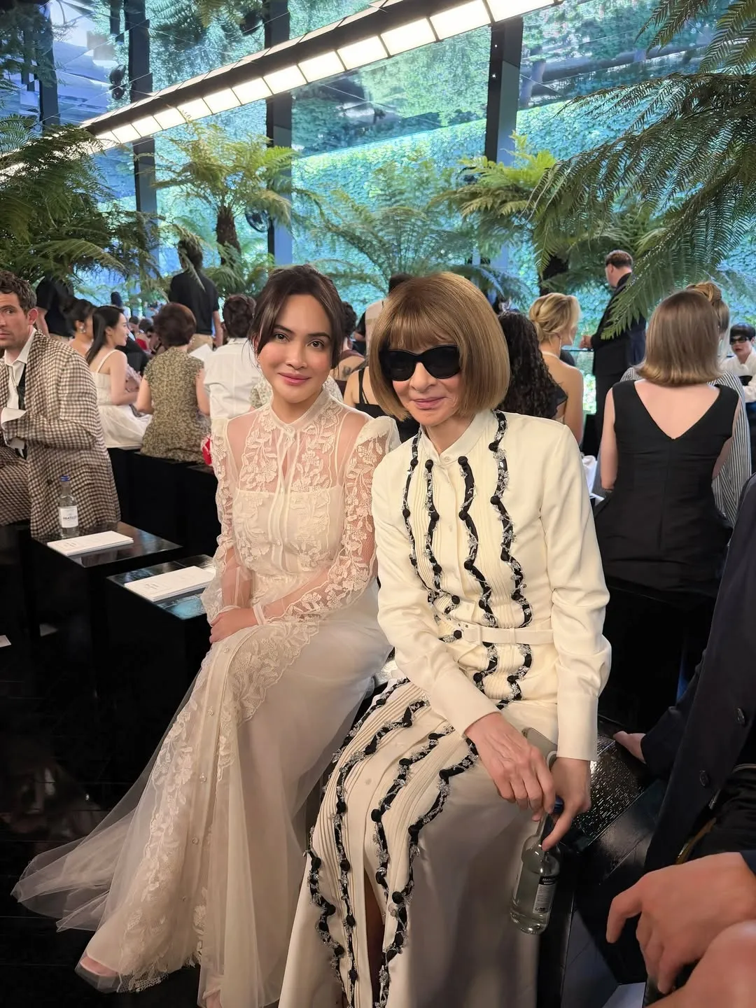 Shandy berjumpa dengan Anna Wintour © instagram.com/shandyaulia
