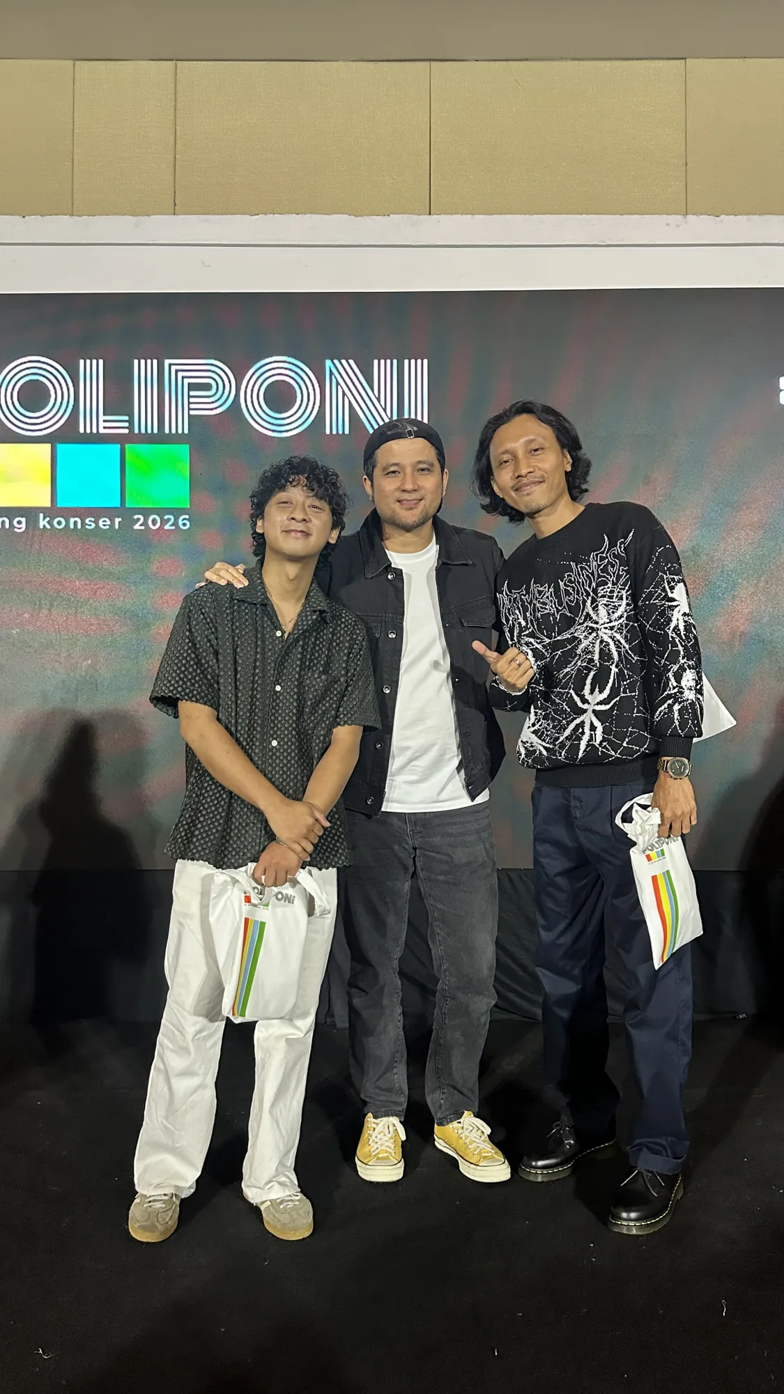 Coldiac dan Sheila on 7 di preskon POLIPONI © KapanLagi.com/Wulan Noviarina Anggraini