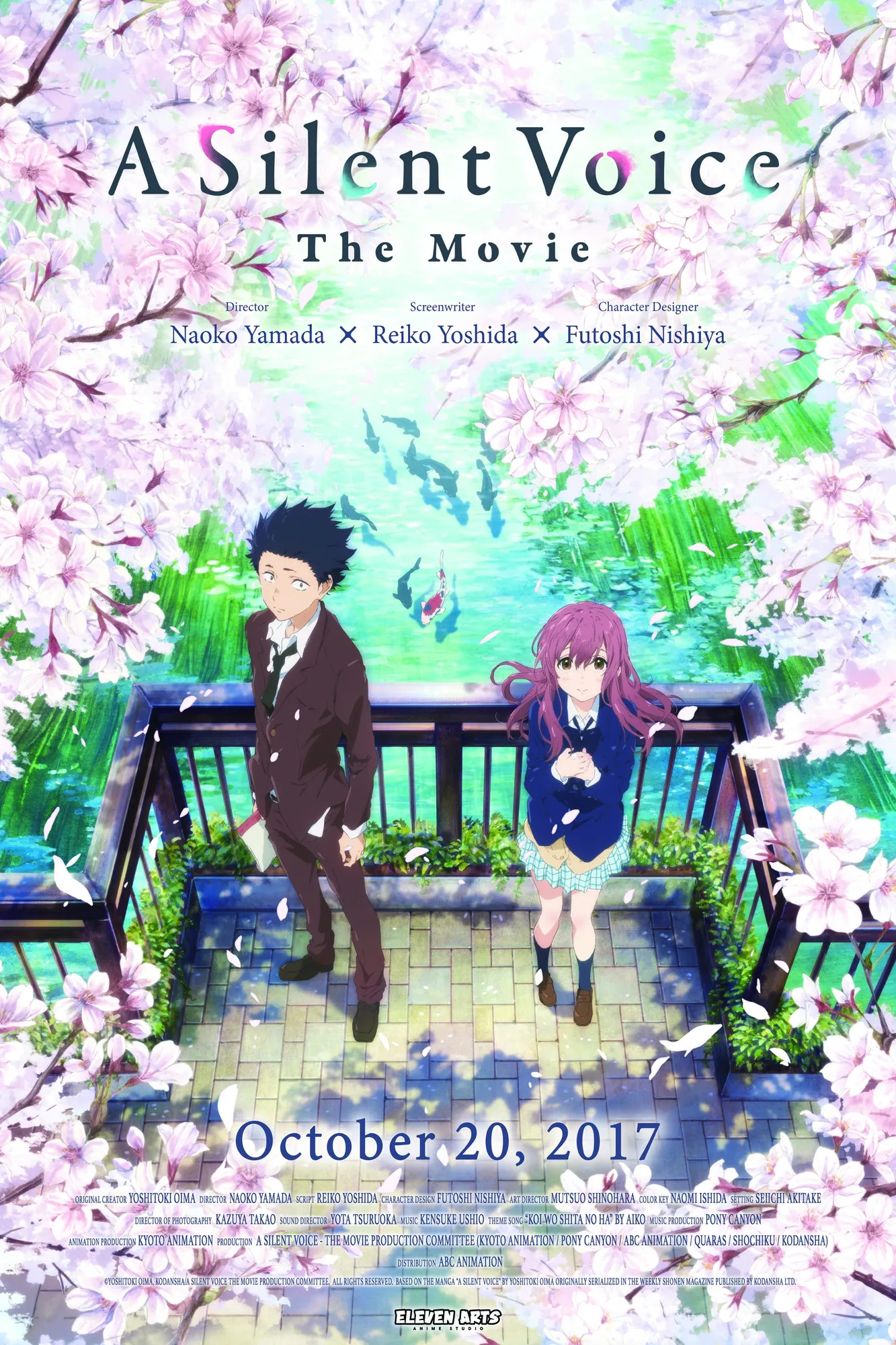 Poster Anime A Silent Voice (Credit foto: Kyoto Animation)