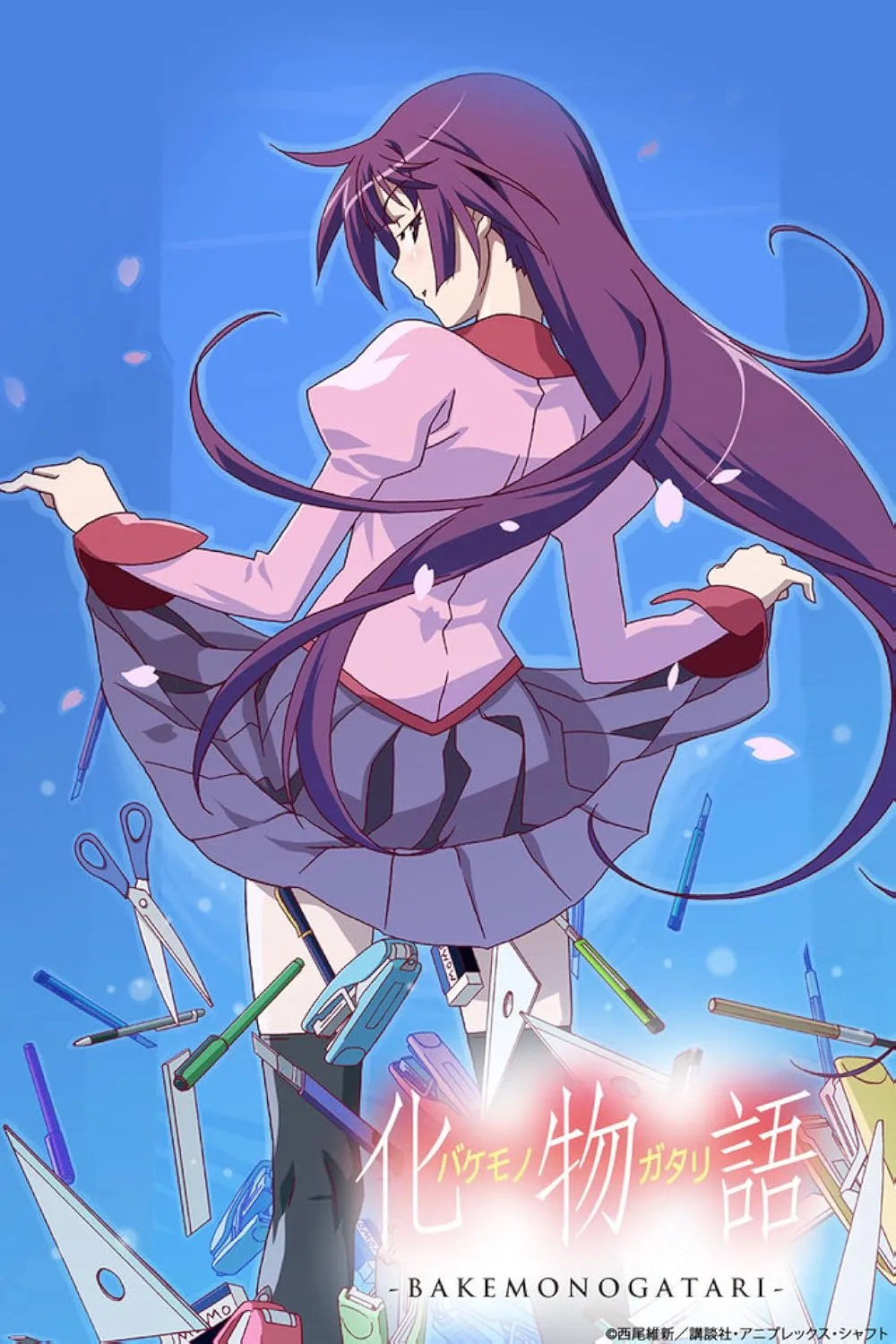 Poster anime Bakemonogatari (Credit foto: IMDB)