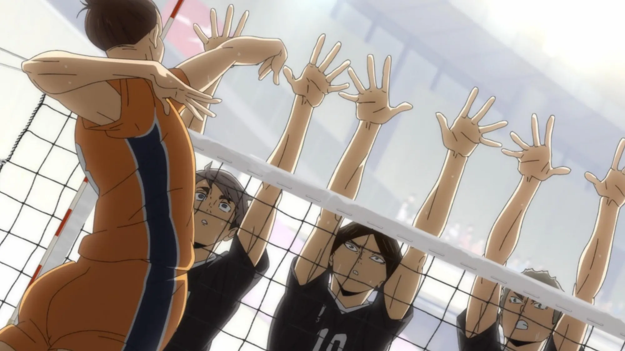 Karasuno VS Inarizaki dalam Haikyuu!! (Credit: IMDb)