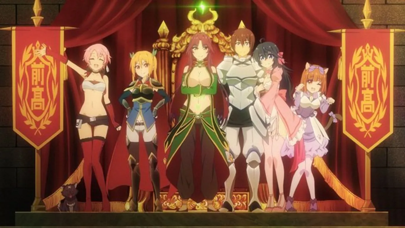 Poster anime Netoge no Yome wa Onnanoko ja Nai to Omotta (Credit: IMDB)