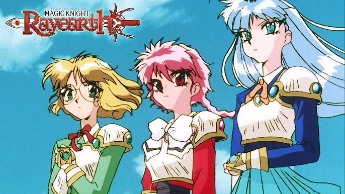 Fuu, Hikaru, dan Umi, trio heroine dalam MAGIC KNIGHT RAYEARTH