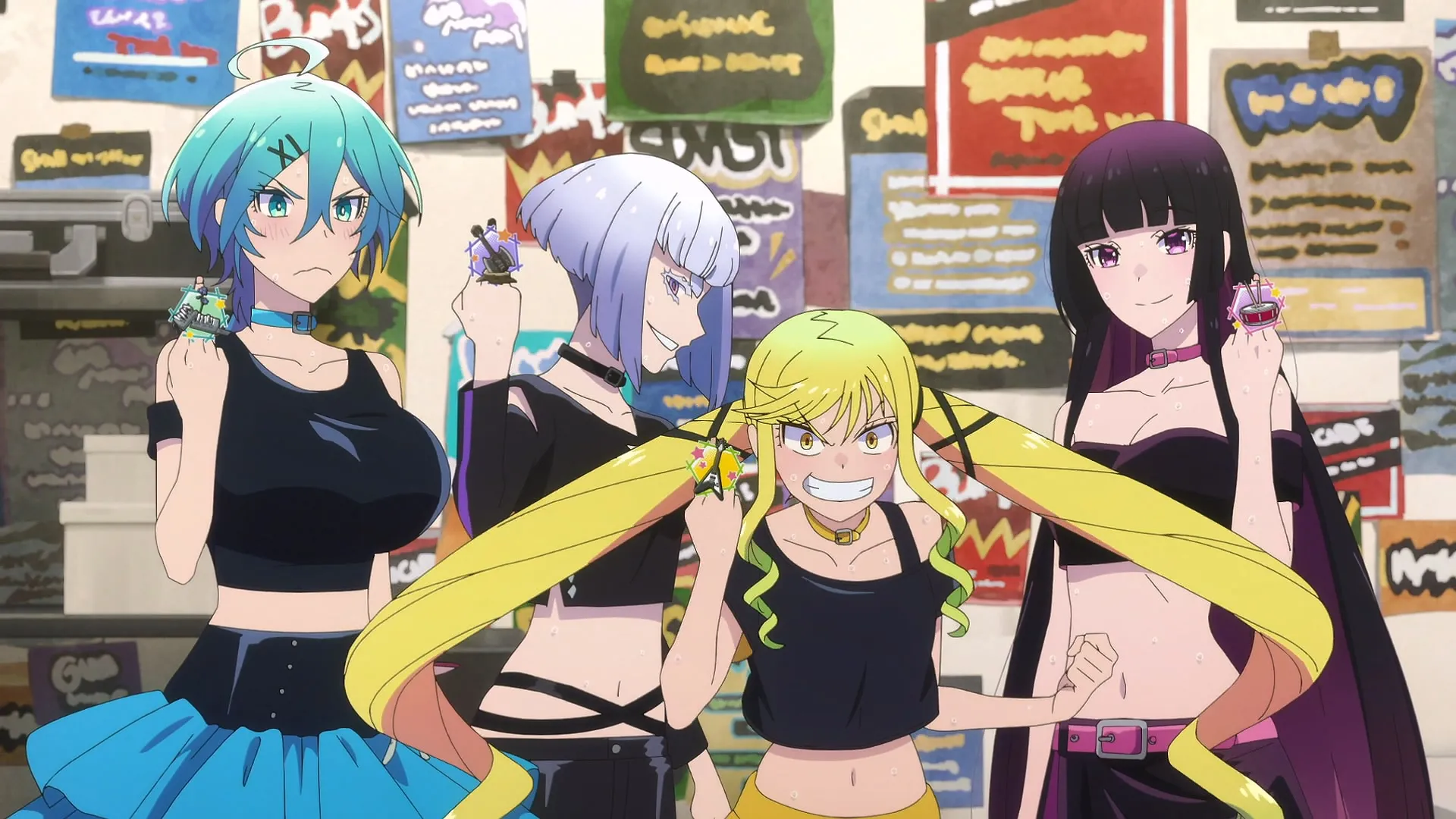 Sinopsis anime Anime Rock is a Lady's Modesty (Credit: IMDB)