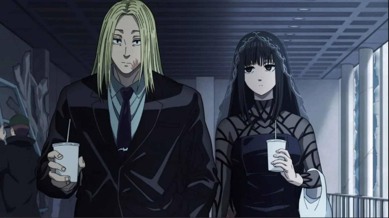 Shishiba dan Osaragi, dua pembunuh dari organisasi Order.